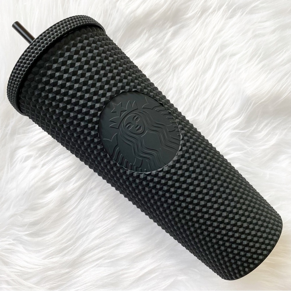 NWT Starbucks Venti 2020 Matte Black Studded